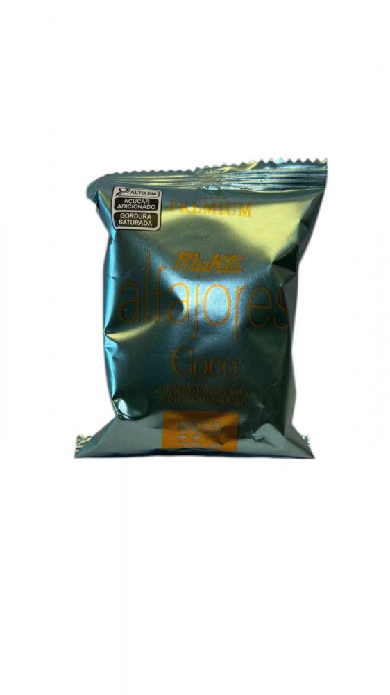 Alfajor Coco Premium Com Cobertura De Chocolate Mukli