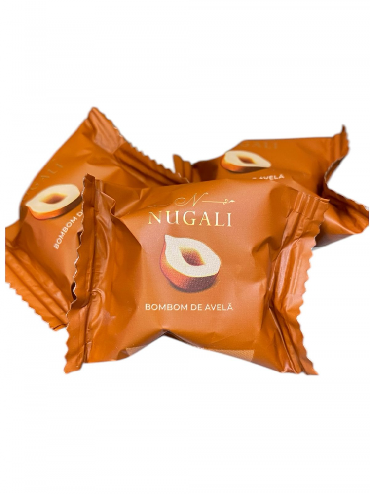 Bombom Recheado Com Creme De Avelã Nugali