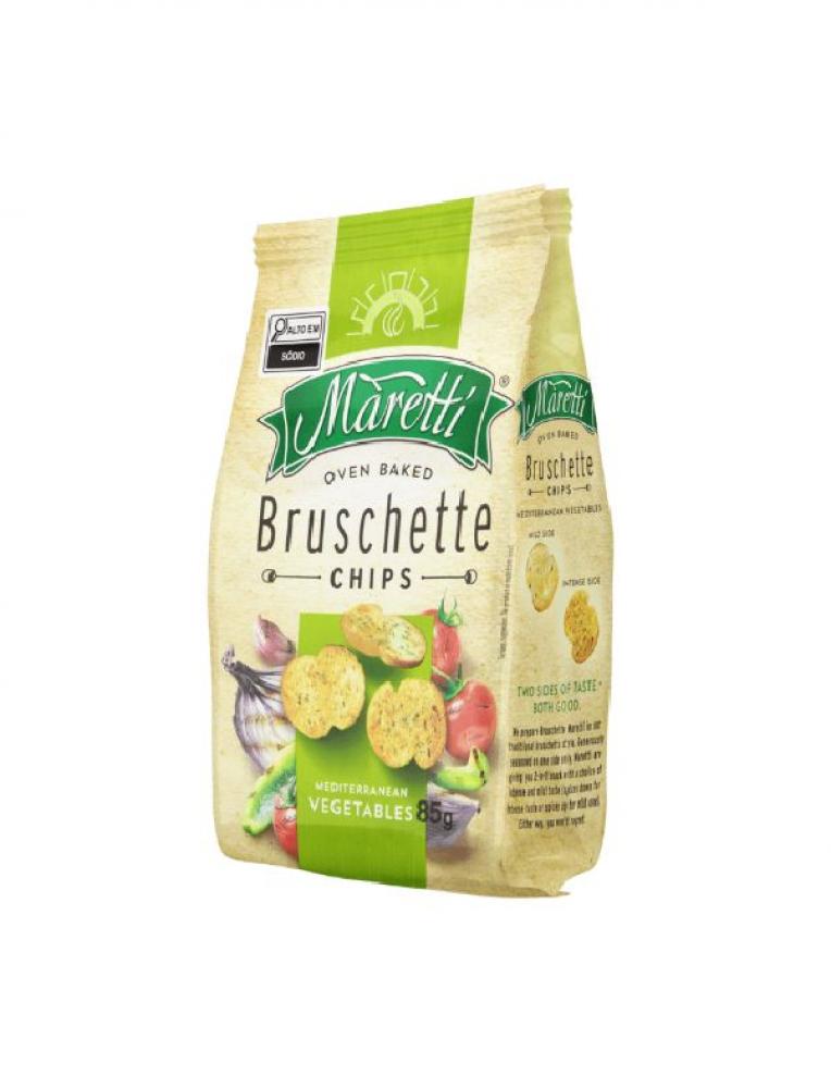 Bruschette Chips Mediterranean Vegetables Maretti