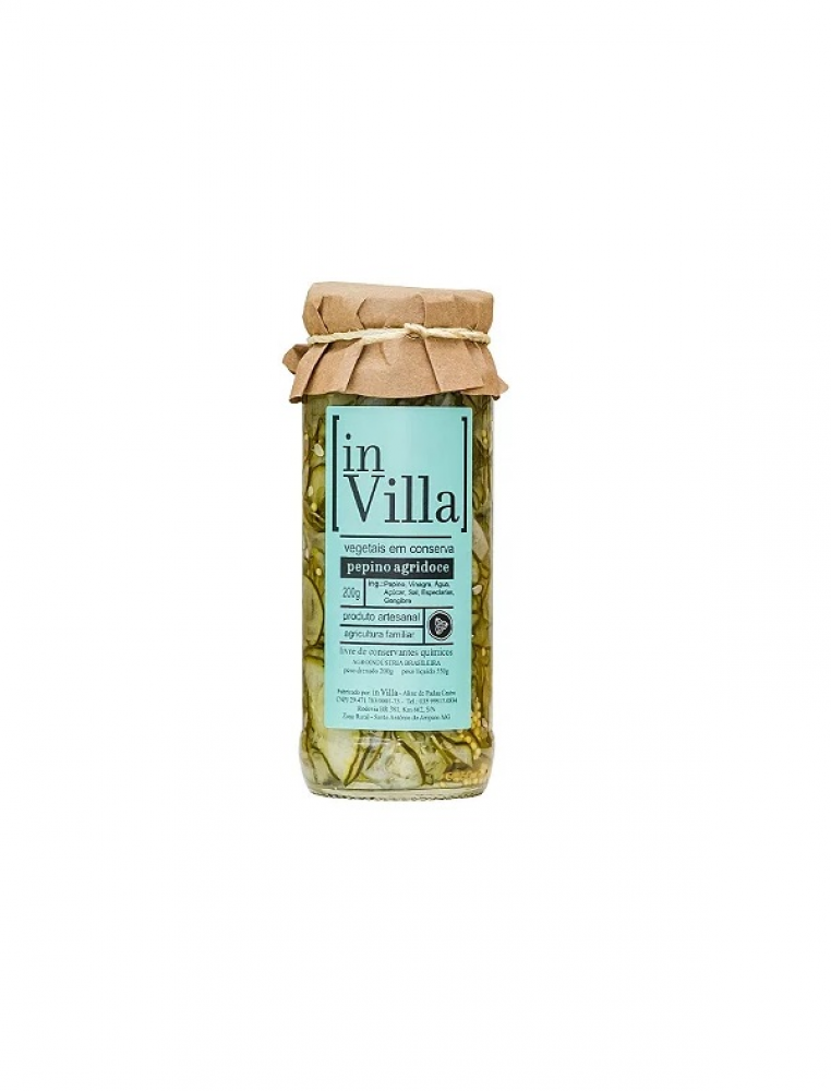 Conserva De Pepino Agridoce In Villa