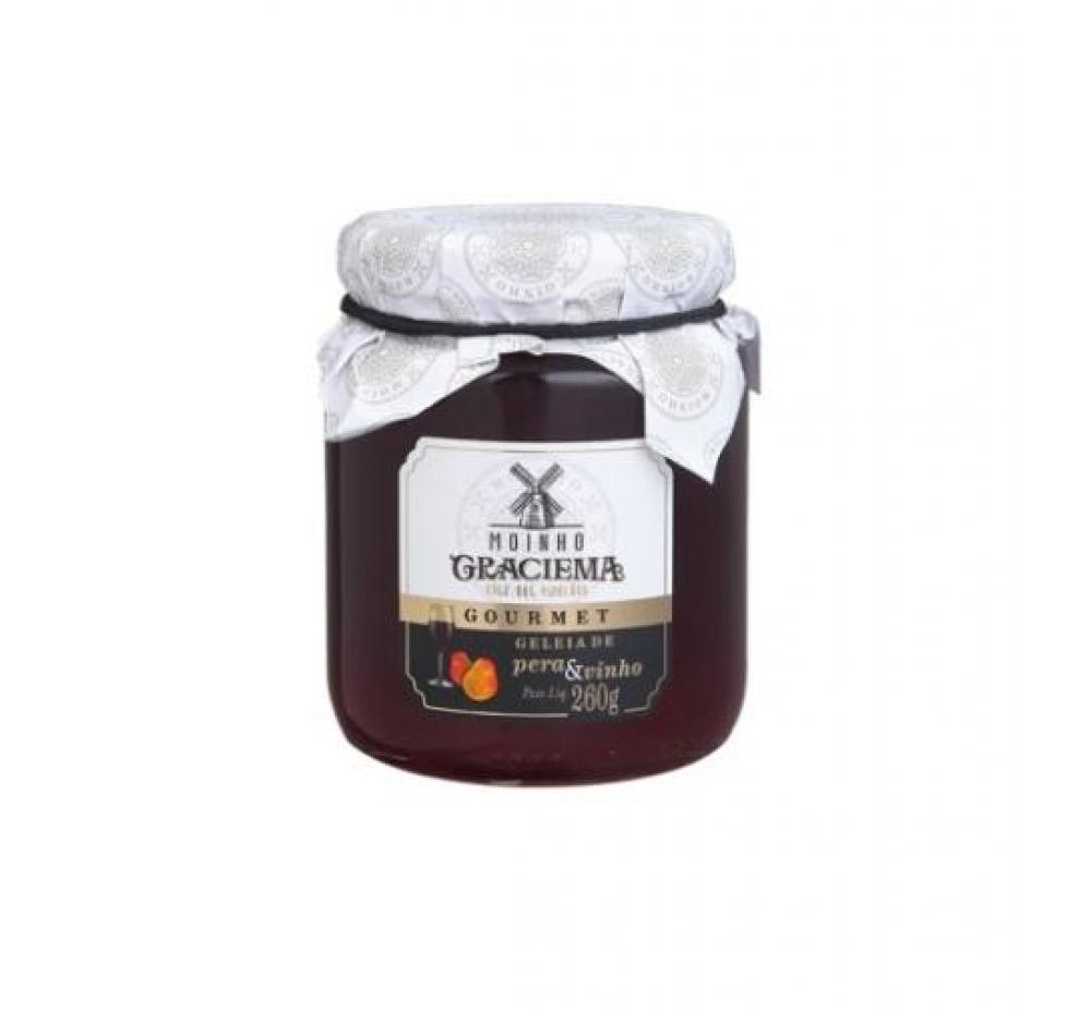 Geleia Gourmet De Pêra Com Vinho