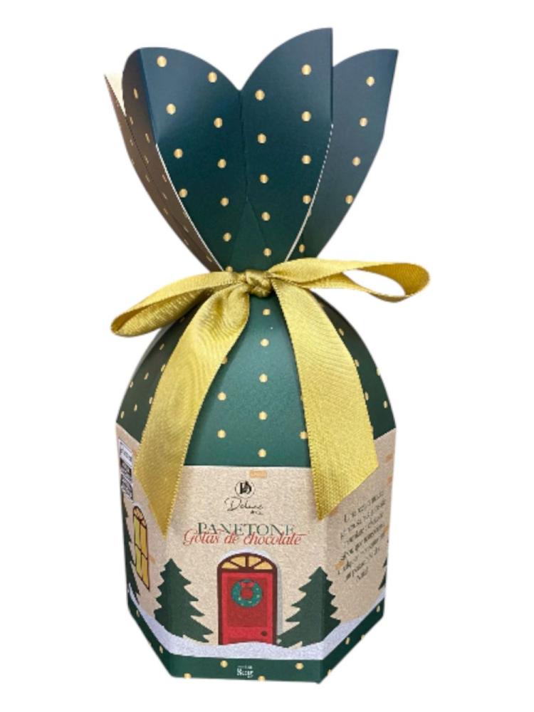 Mini Chocotone Com Gotas De Chocolate Delicê & Co. 80G