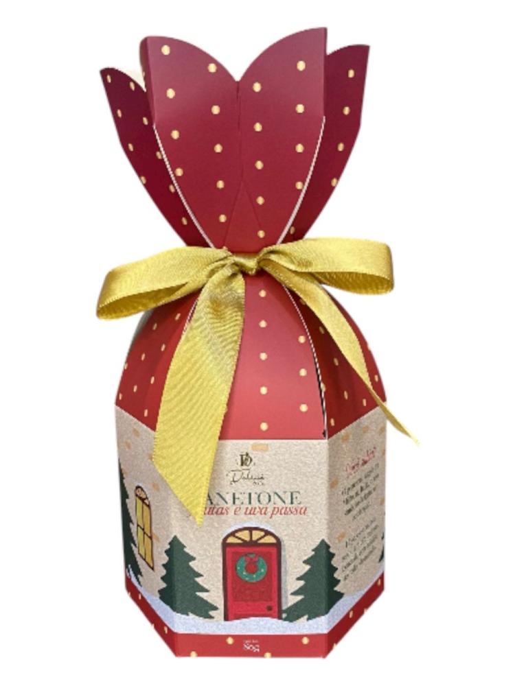 Mini Panetone Com Frutas Cristalizadas Delicê & Co. 80G