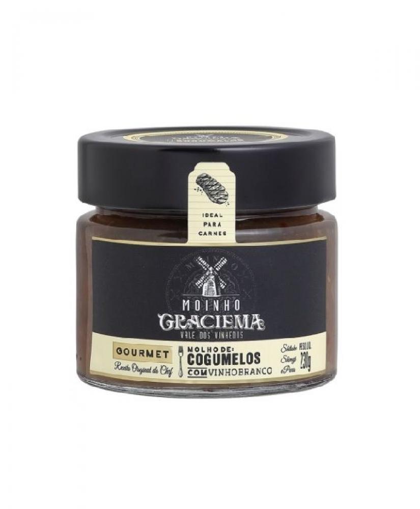 Molho De Cogumelos Com Vinho Branco Moinho Graciema