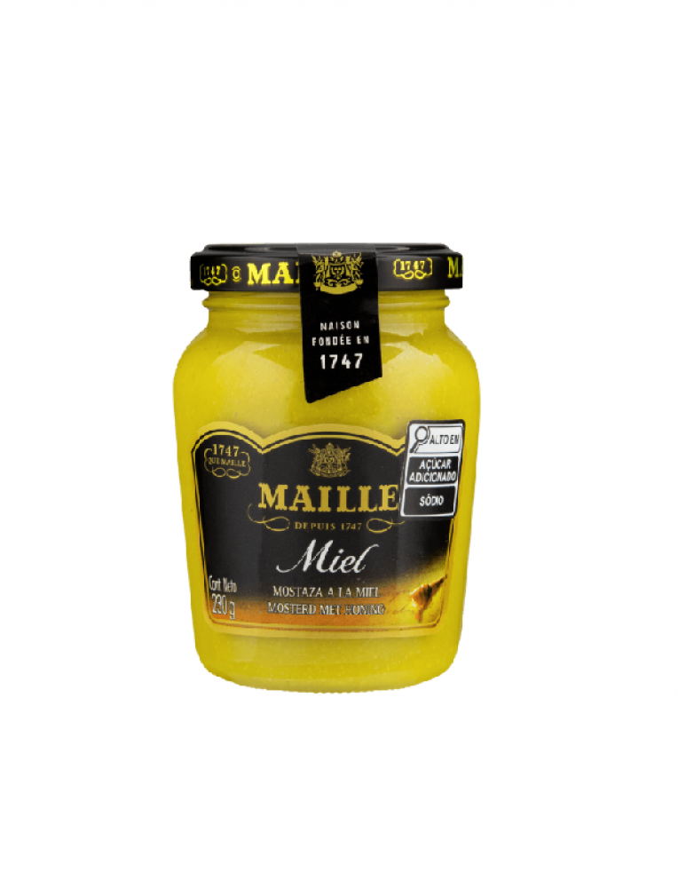 Mostarda Dijon Com Mel Maille