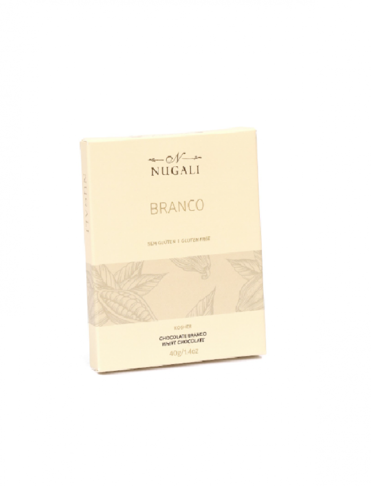 Tablete Chocolate Branco Nugali