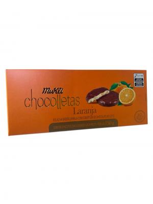 Biscoito De Laranja Com Cobertura De Chocolate Premium Mukli