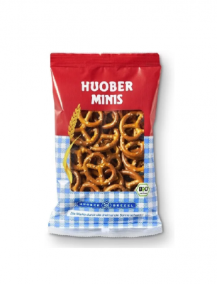 Biscoito Mini Brezel Orgânico Huober Minis