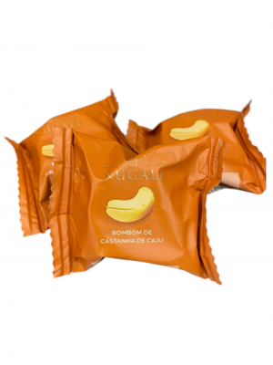Bombom Recheado Com Creme De Castanha De Caju Nugali