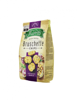 Bruschette Chips Slow Roasted Garlic Maretti