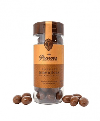Drágeas De Amêndoas Com Chocolate Ao Leite Prawer
