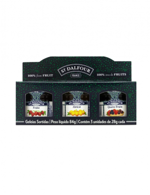 Kit Mini Geleias Francesas St. Dalfour
