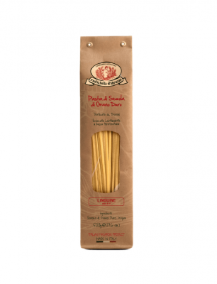 Linguine Trafilata Al Bronzo Italiano Rustichella
