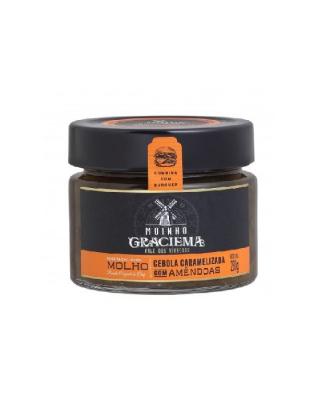 Molho De Cebola Caramelizada Com Amêndoas Moinho Graciema