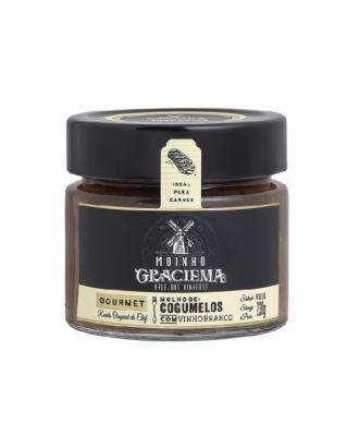Molho De Cogumelos Com Vinho Branco Moinho Graciema