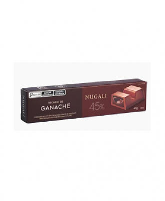 Tablete De Chocolate Com Recheio De Ganache Nugali