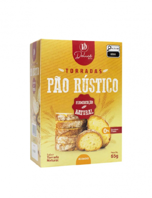 Torrada De Pão Rústico Delicê & Co.