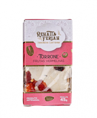 Torrone Premium Frutas Vermelhas Renatta Ferian